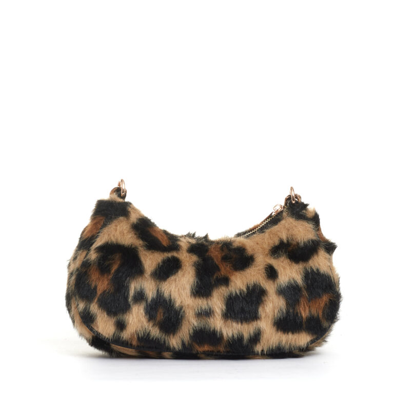 Sorelle Perego Borse Hobo Ecofur Leopardo