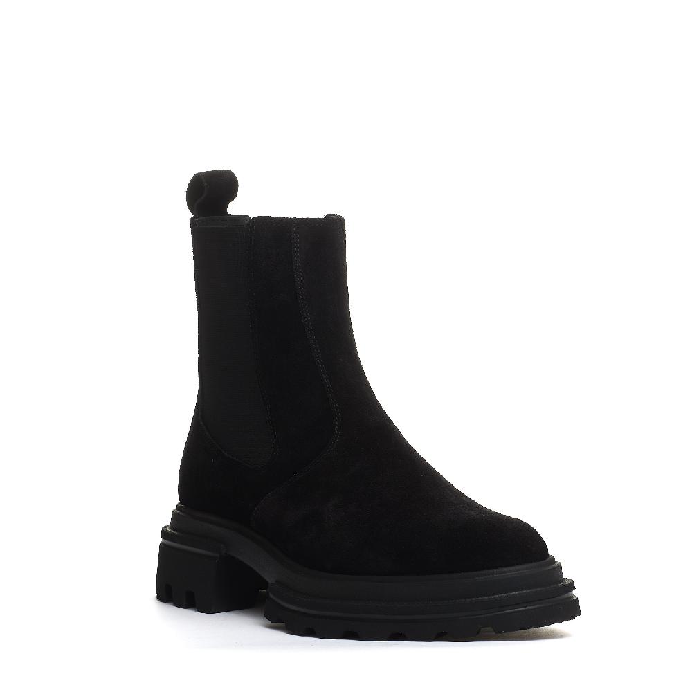 Sorelle Perego Chelsea Boot Camoscio Nero