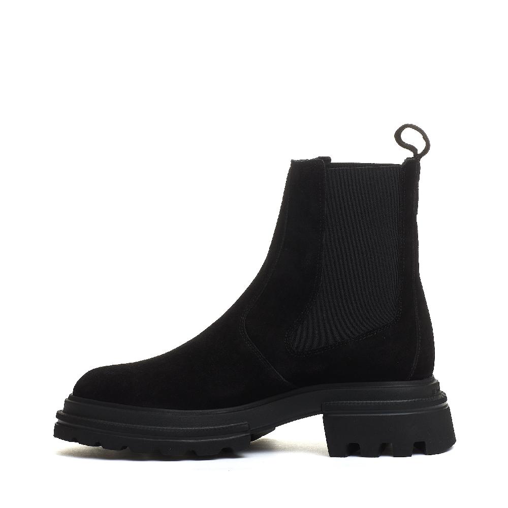 Sorelle Perego Chelsea Boot Camoscio Nero