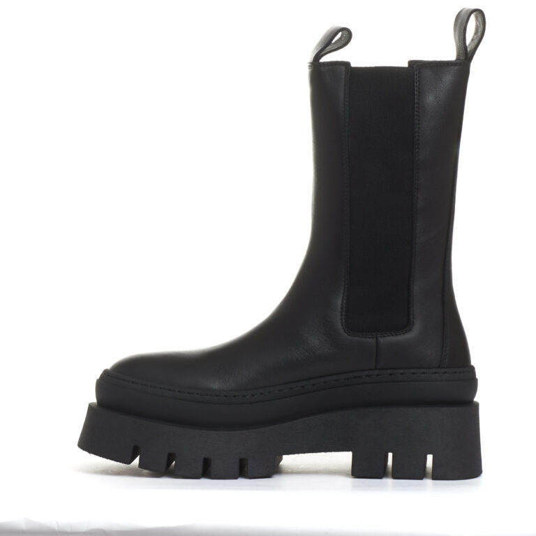 Sorelle Perego Chelsea Boot Doppio Fondo Nero