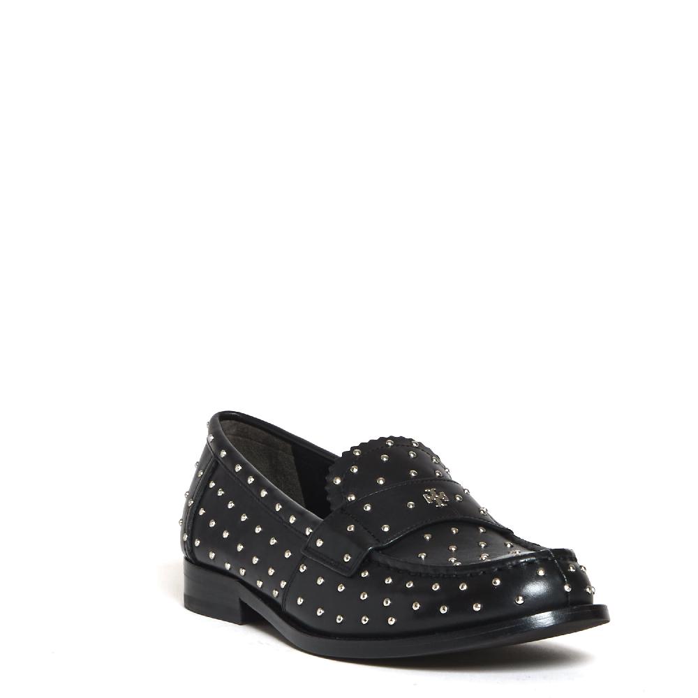 Sorelle Perego Classic Stud Loafer Black