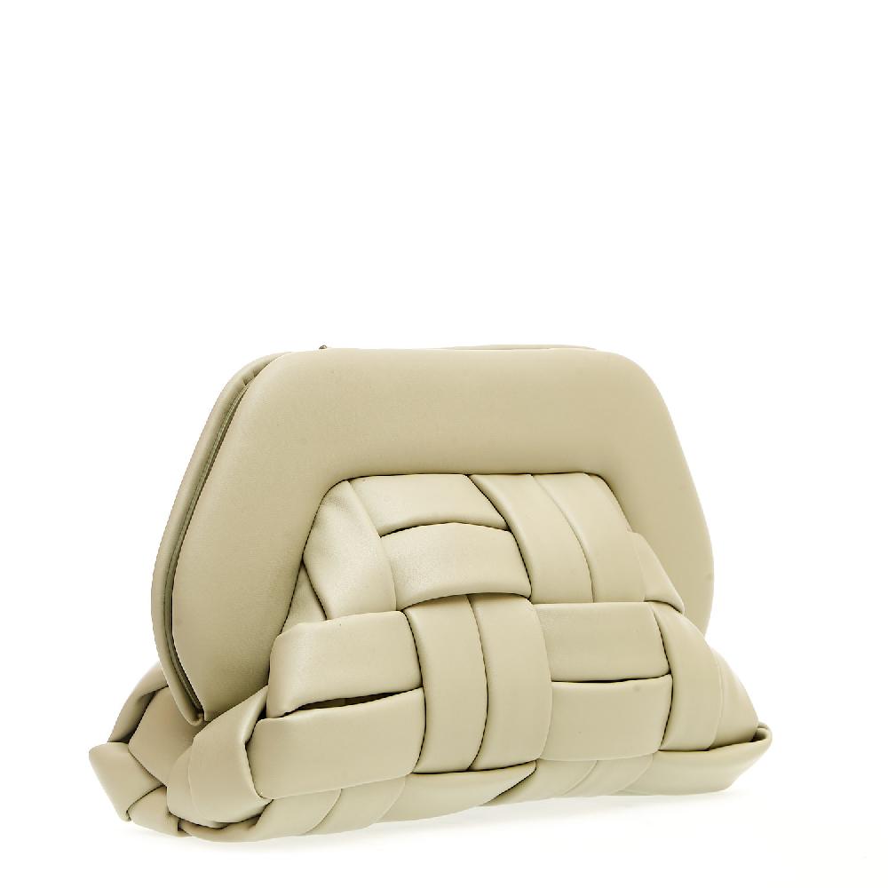 Sorelle Perego Clutch Design Intrecciato Muschio