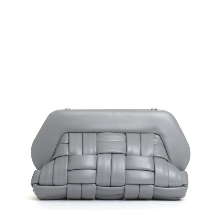 Sorelle Perego Clutch Intreccio Grigio