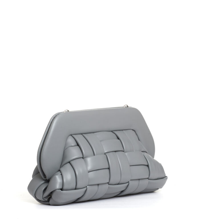 Sorelle Perego Clutch Intreccio Grigio