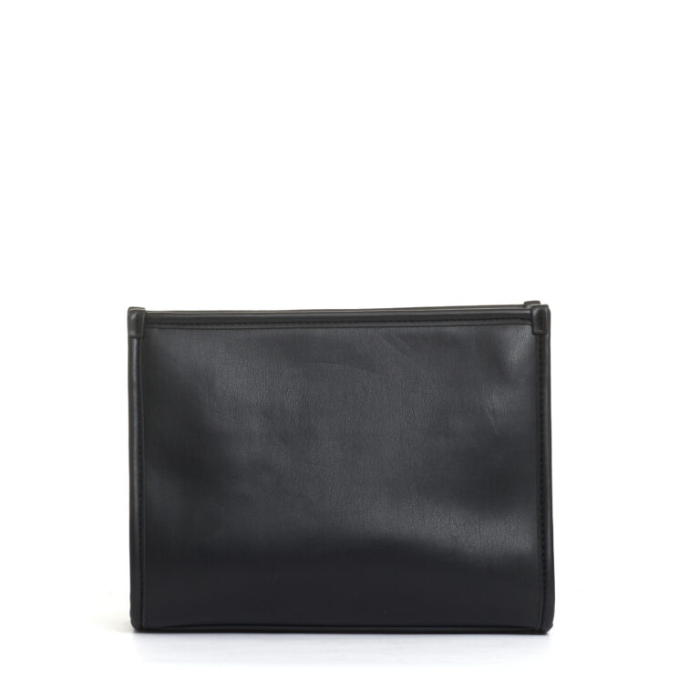 Sorelle Perego Clutch Nera Con Teddy