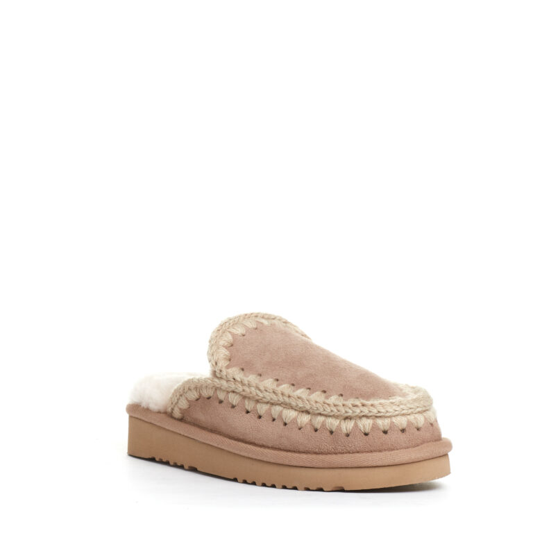 Sorelle Perego Eskimo Ciabatta Camoscio Beige