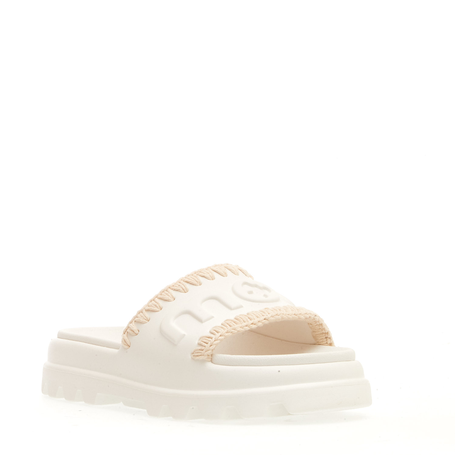 Sorelle Perego Eva Slide Gomma Bianca