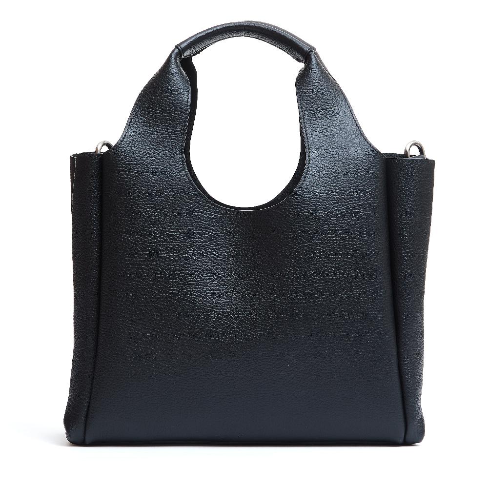 Sorelle Perego H Bag Shopping Pelle Nero