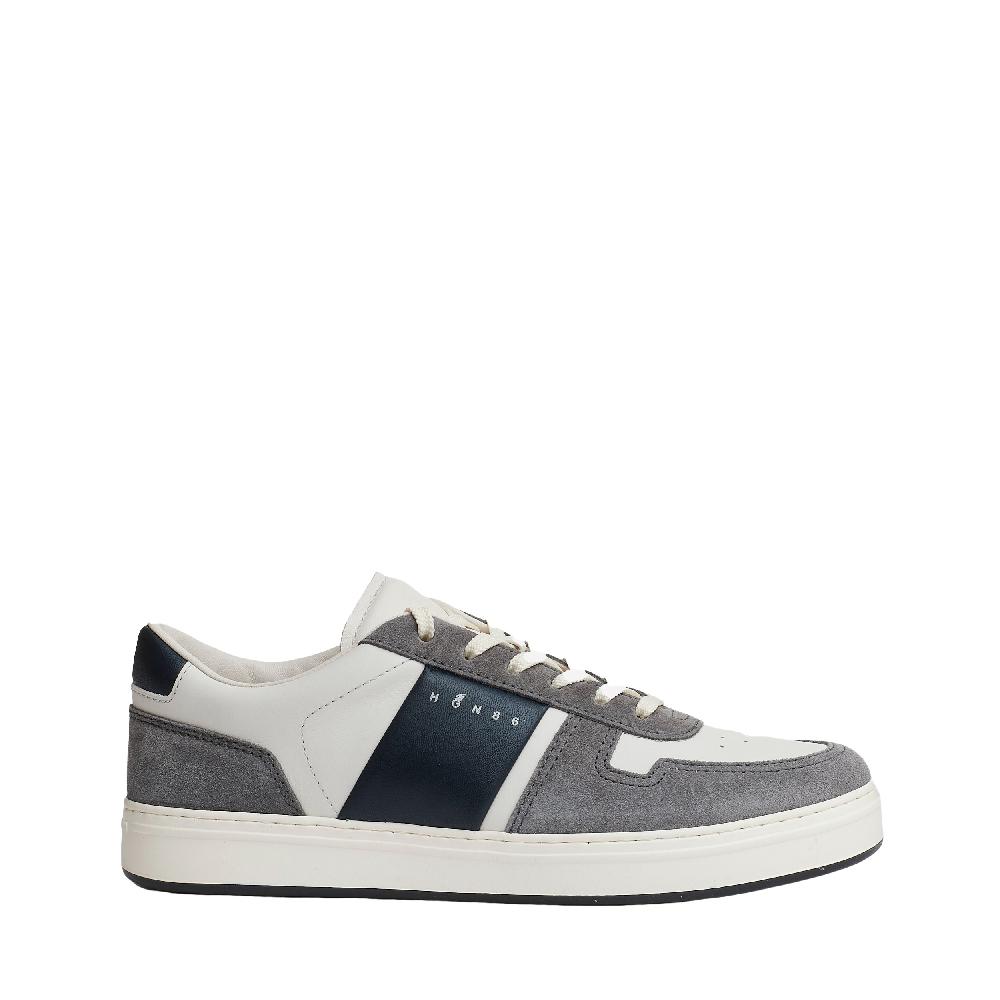 Sorelle Perego H TV sneakers pelle bianco grigio