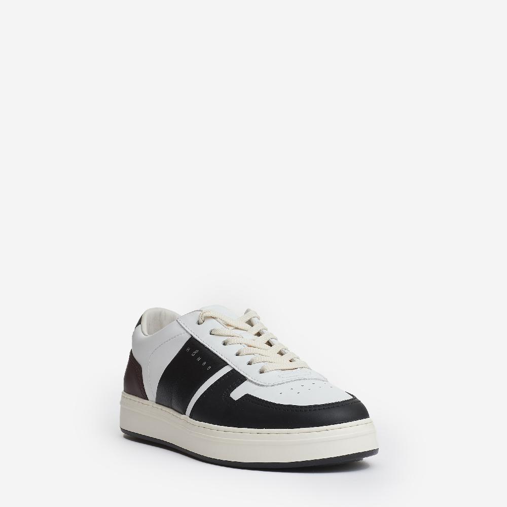 Sorelle Perego H TV Sneakers Pelle Bianco Nero