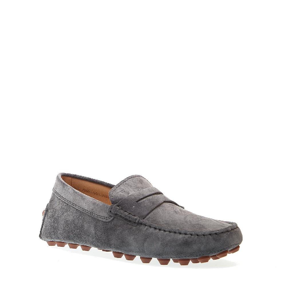 Sorelle Perego Mocassino Bubble In Camoscio Grigio