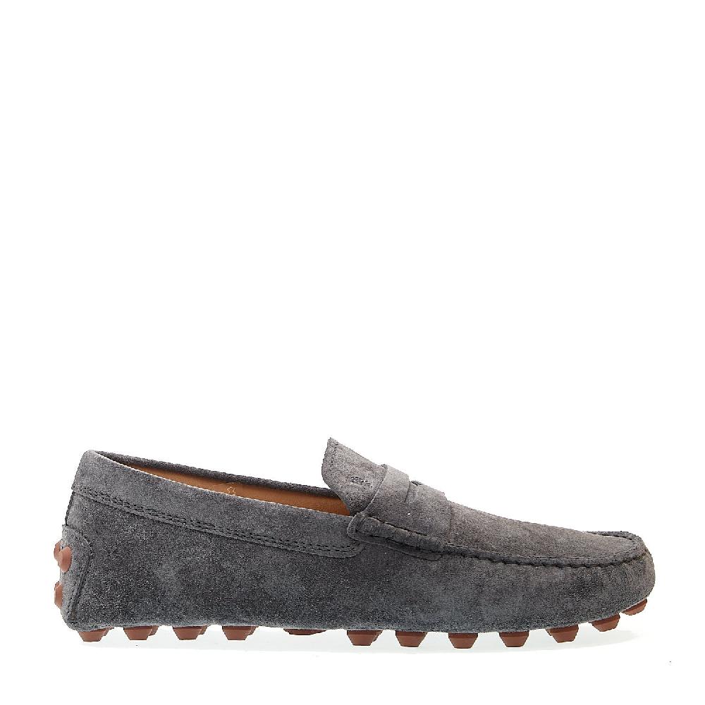 Sorelle Perego Mocassino Bubble In Camoscio Grigio