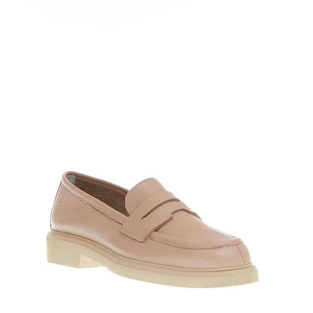 Sorelle Perego Mocassino Cipria Fondo Gomma