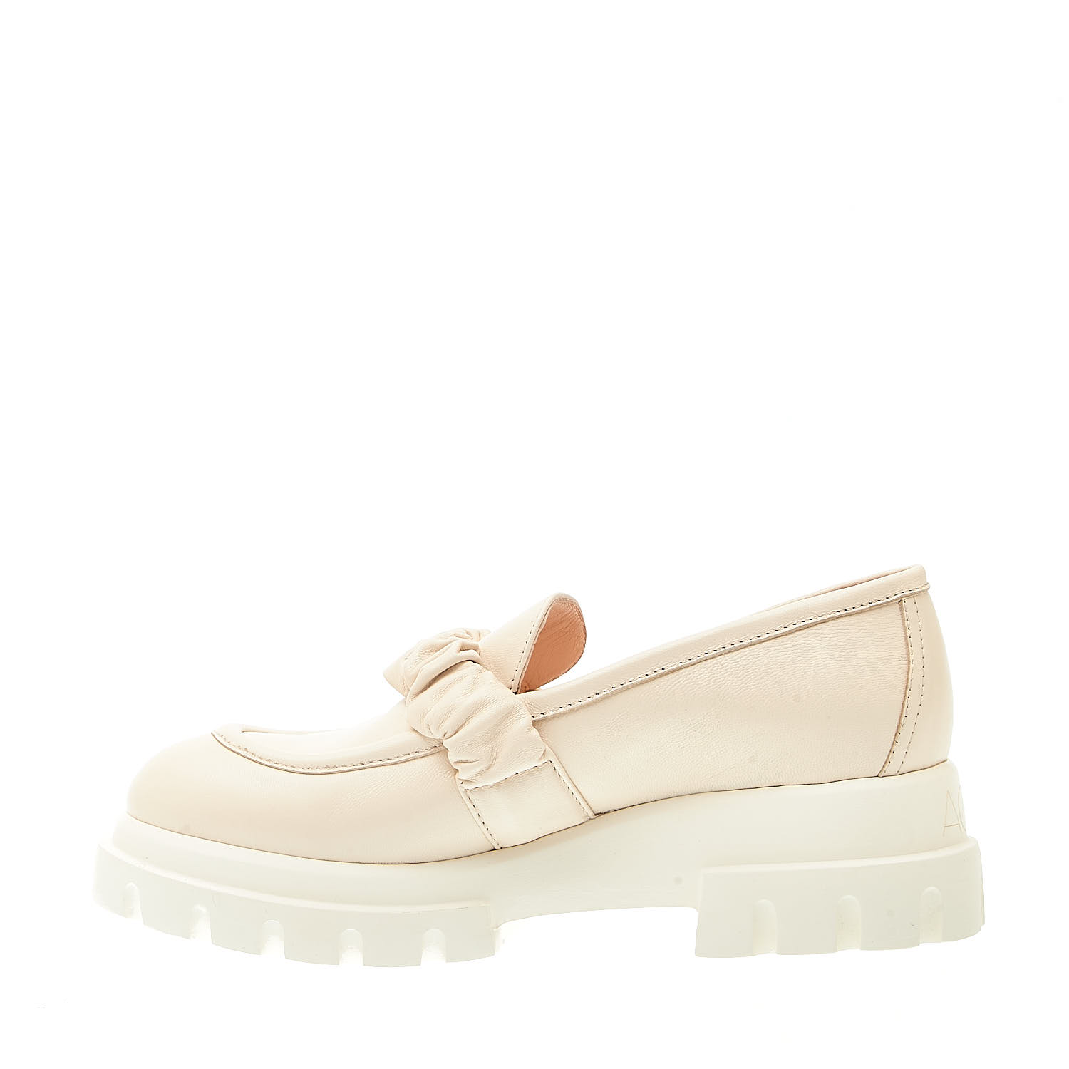 Sorelle Perego Mocassino Panna Fondo Gomma