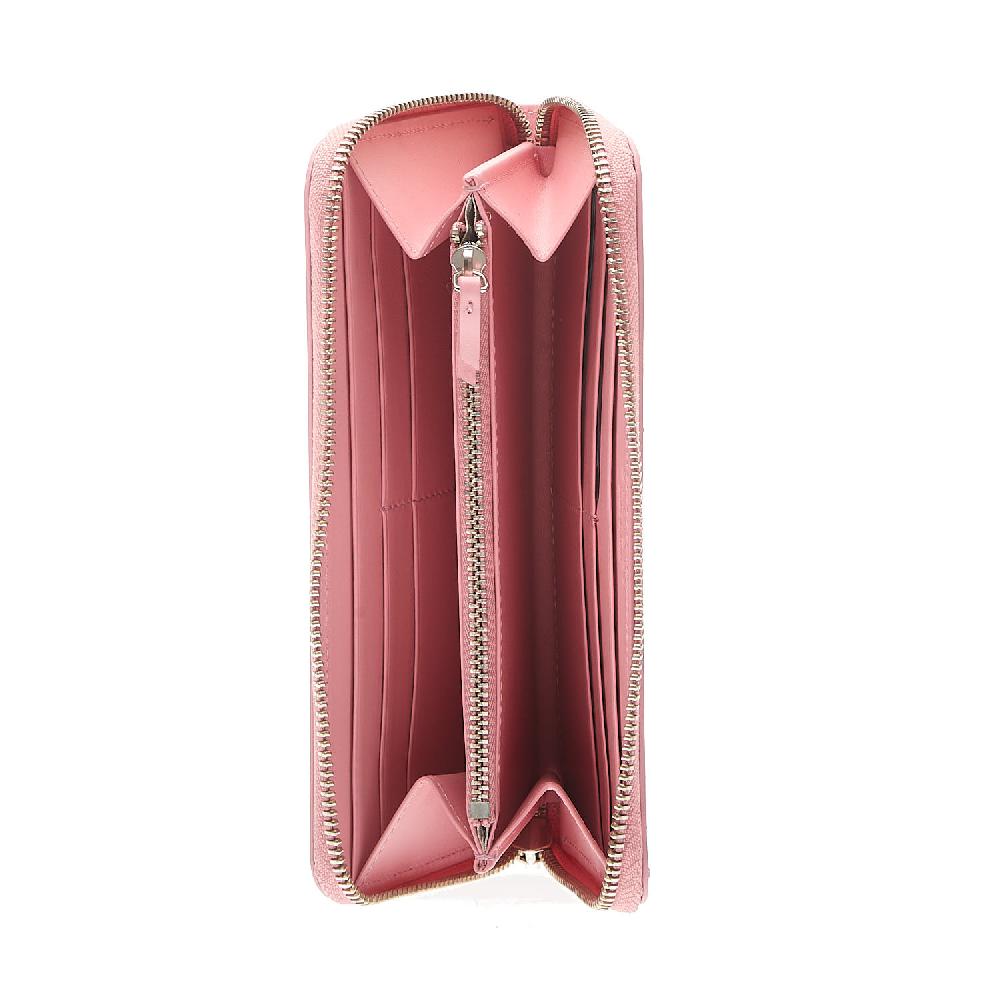 Sorelle Perego Portafoglio Full Zip Pelle Rosa