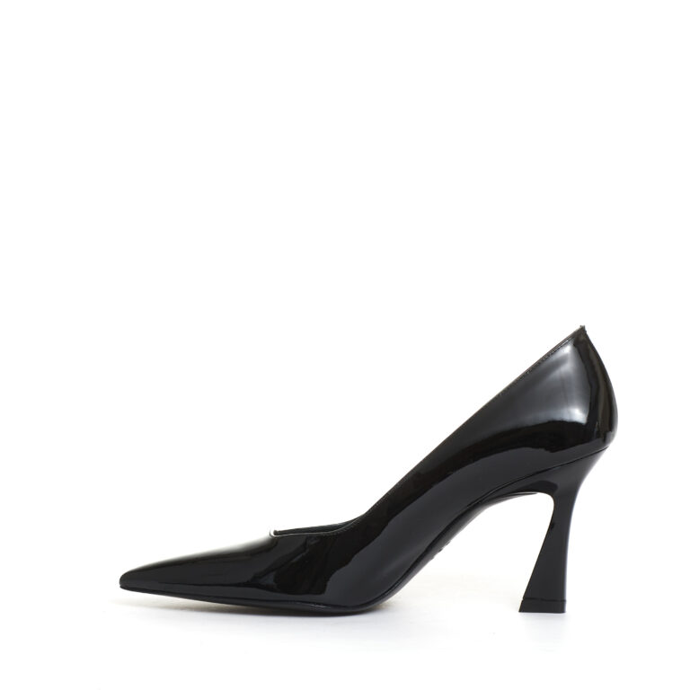 Sorelle Perego Pump Vernice Black Tacco 85 Mm