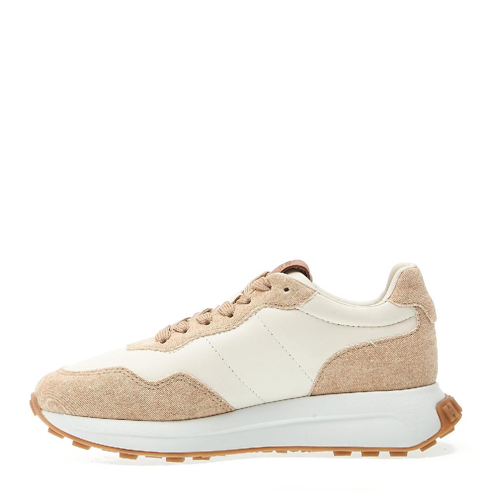 Sorelle Perego Running H641 Tessuto Beige E Pelle