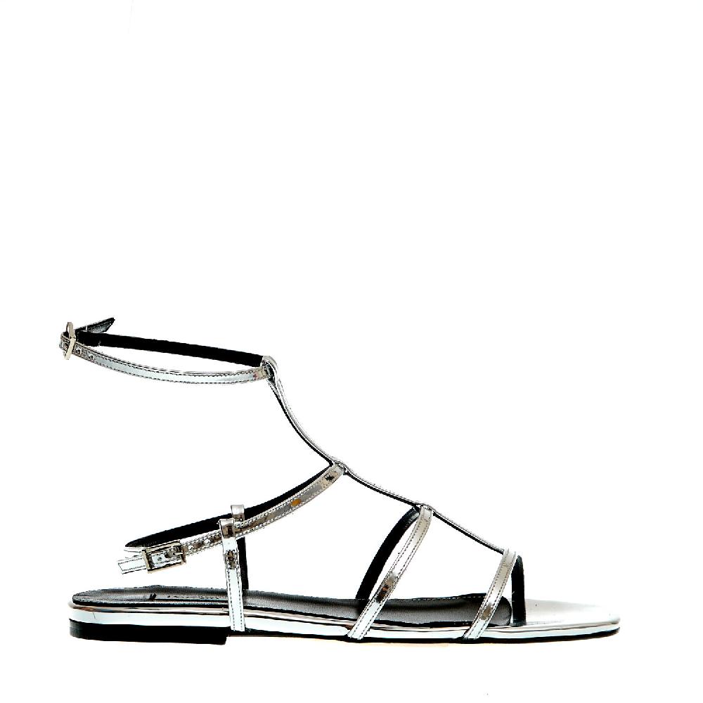 Sorelle Perego sandalo basso lintini argento