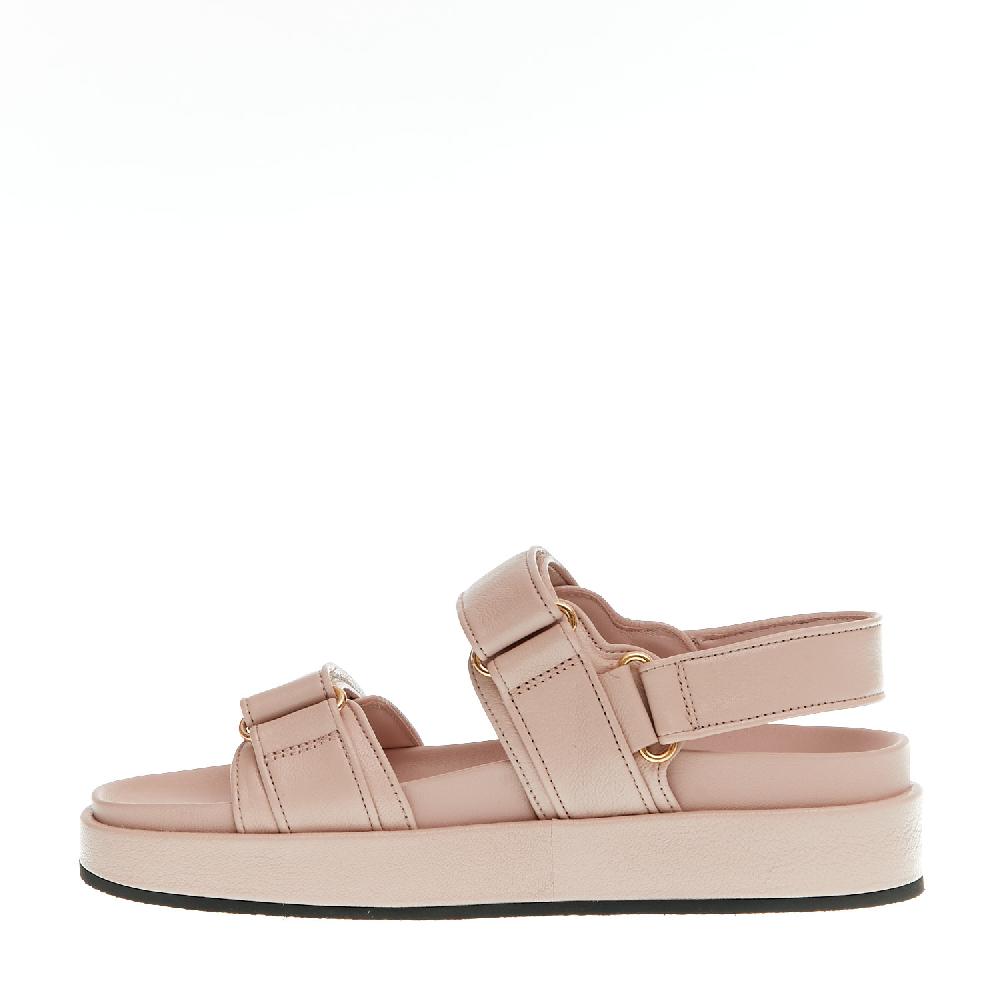 Sorelle Perego Sandalo Sportivo Pelle Cipria