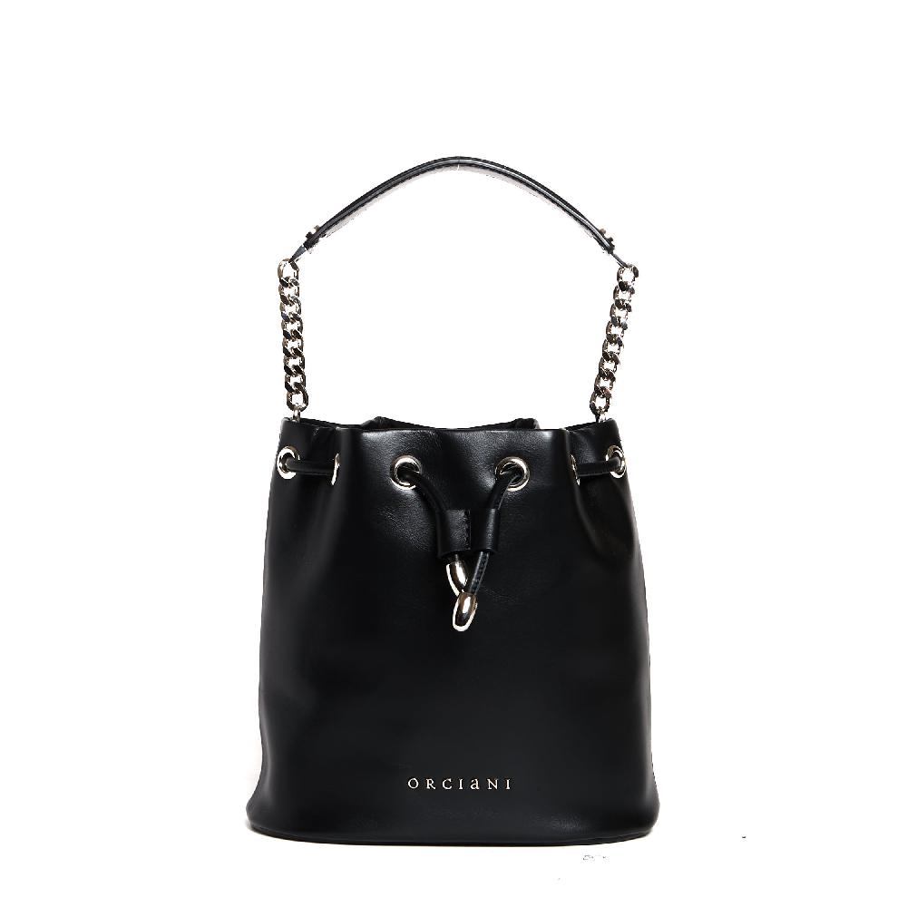 Sorelle Perego Secchiello Mini Pelle Nero