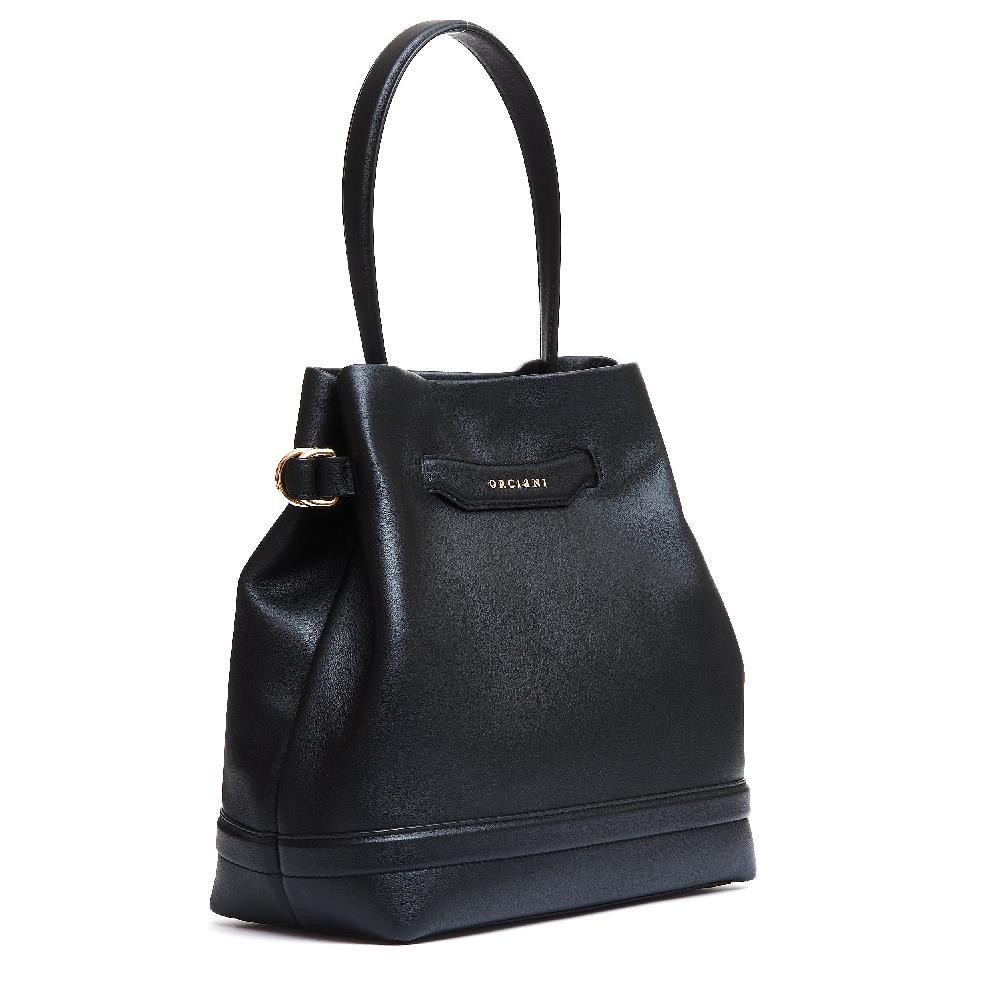 Sorelle Perego Secchiello Pelle Nera