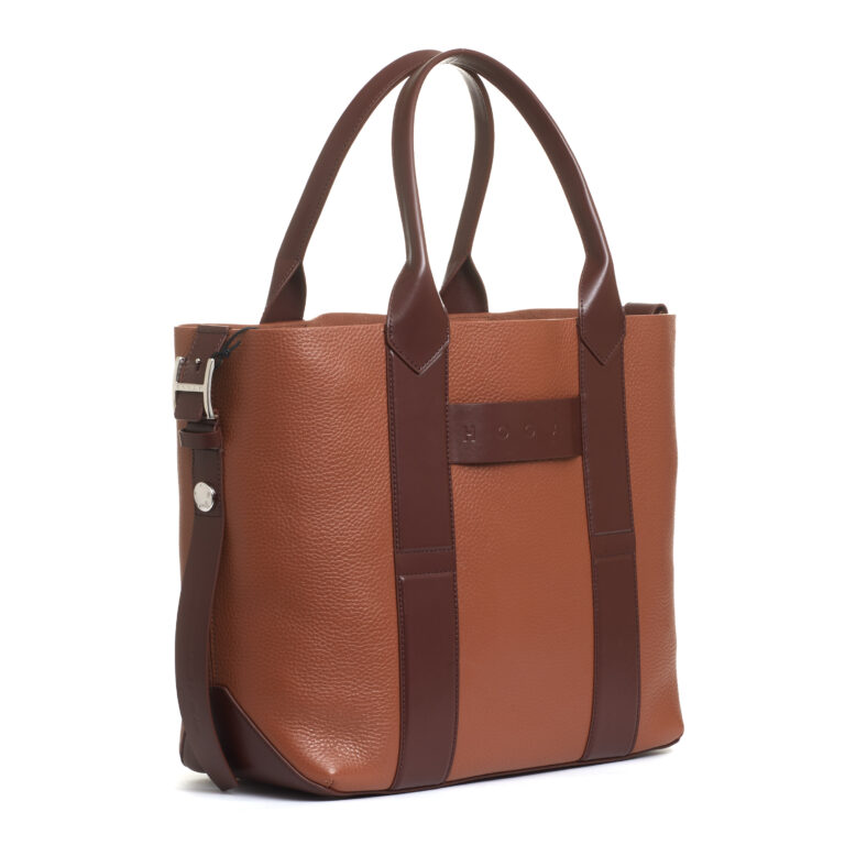 Sorelle Perego Shopping Media Pelle Cuoio