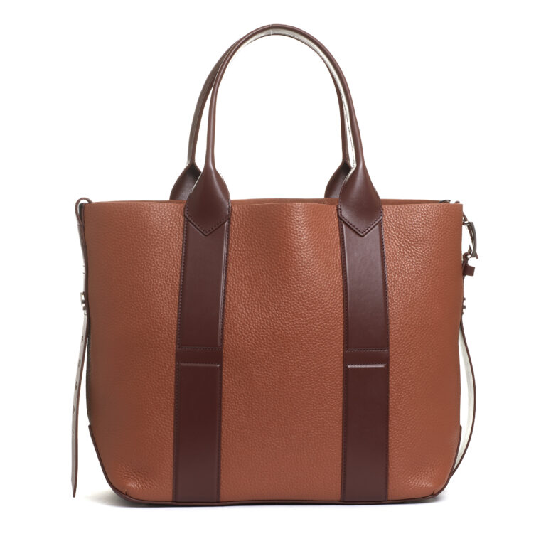 Sorelle Perego Shopping Media Pelle Cuoio