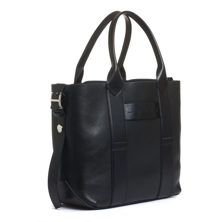 Sorelle Perego Shopping Media Pelle Nera