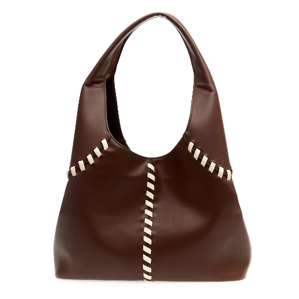 Sorelle Perego Shopping Ninfa Marrone Impunture