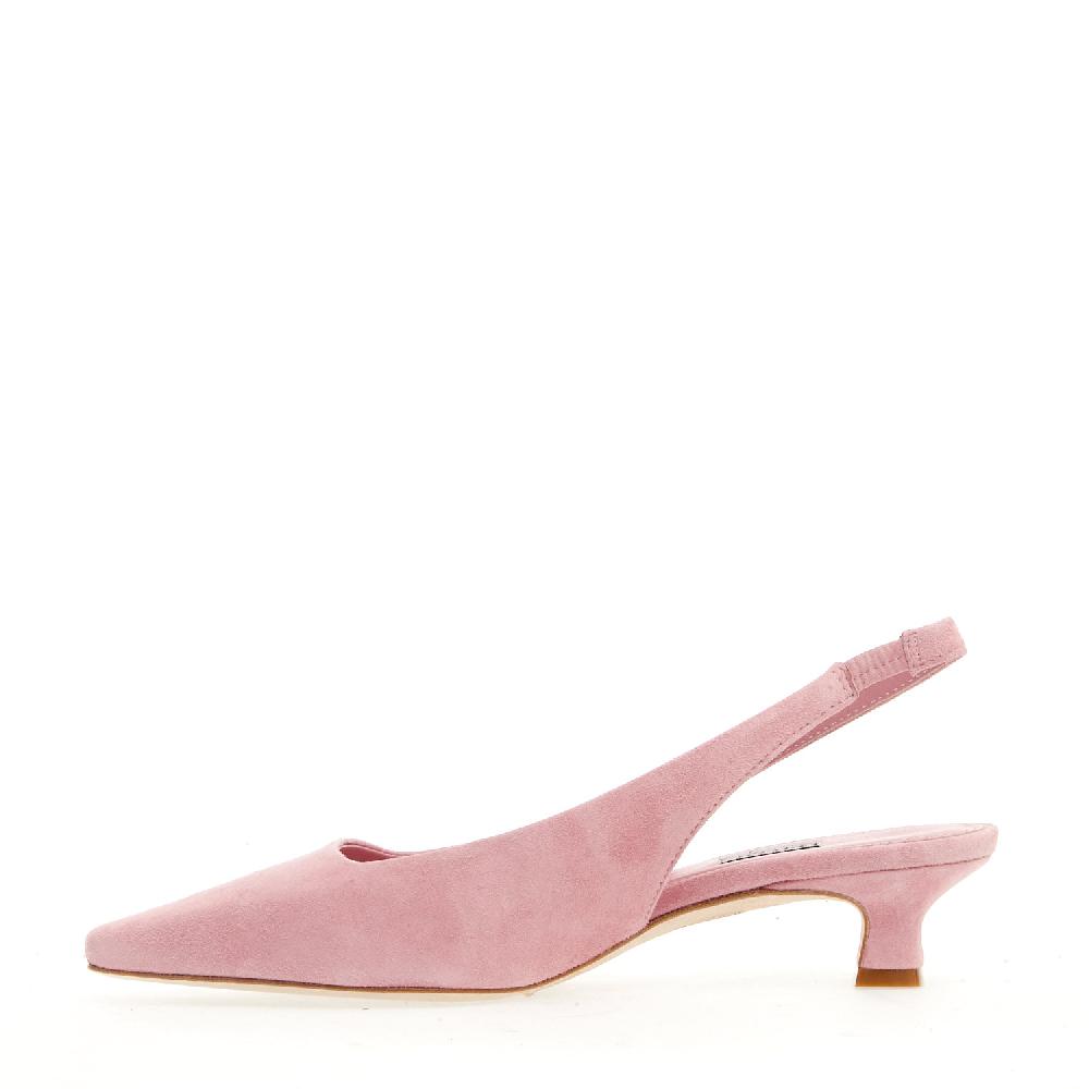 Sorelle Perego Slingback Camoscio Rosa