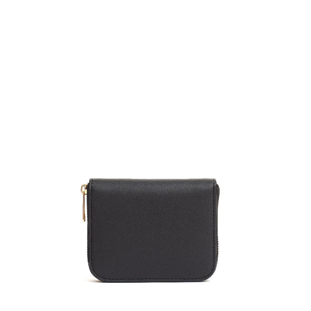 Sorelle Perego Small Zip Portafoglio Nero