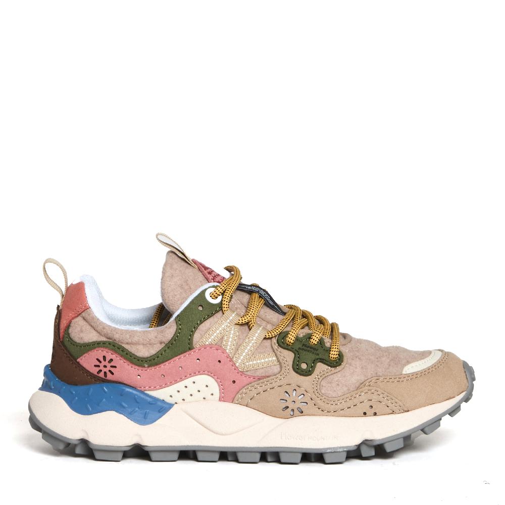 Sorelle Perego Sneakers Beige Verde E Rosa