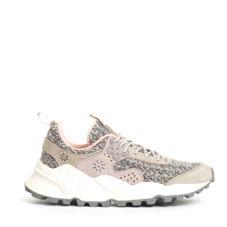 Sorelle Perego sneakers pidepulle grigio e rosa