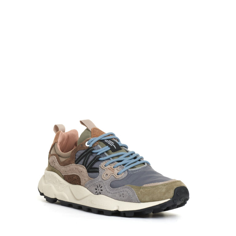 Sorelle Perego Snekers Blu Verde E Beige