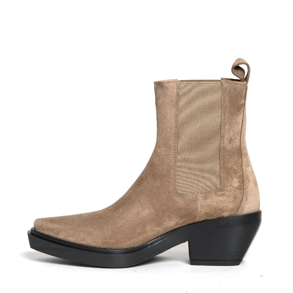 Sorelle Perego Texano Camoscio Taupe