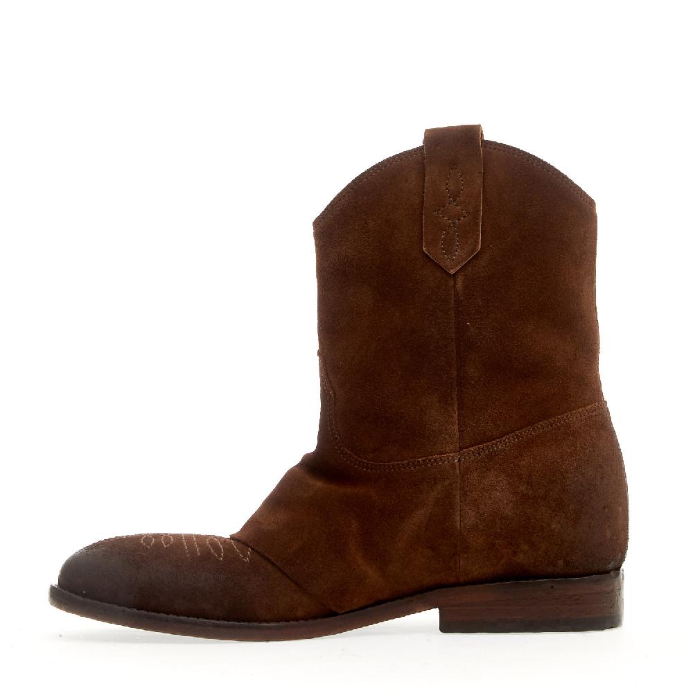 Sorelle Perego Texano Camoscio Washed Sigaro