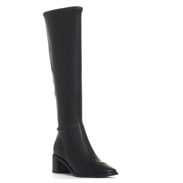 Sorelle Perego Stivale Elasticizzato Nero Tacco 50 Mm