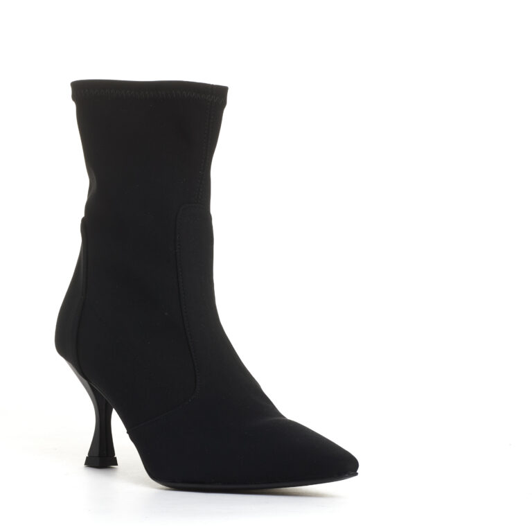 Sorelle Perego Stivaletto Tessuto Elasticizzato Tacco 85 Mm