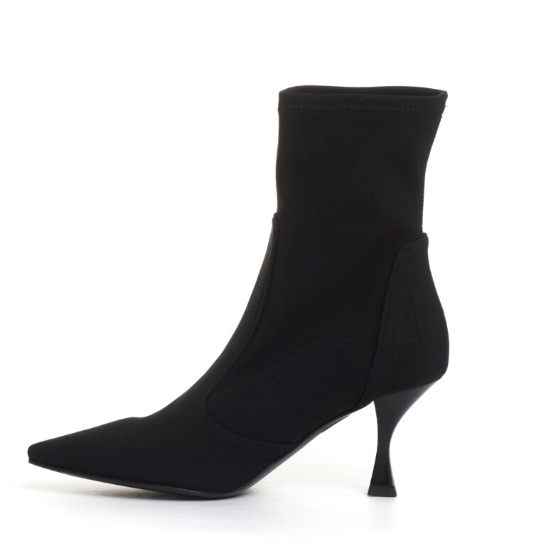 Sorelle Perego Stivaletto Tessuto Elasticizzato Tacco 85 Mm