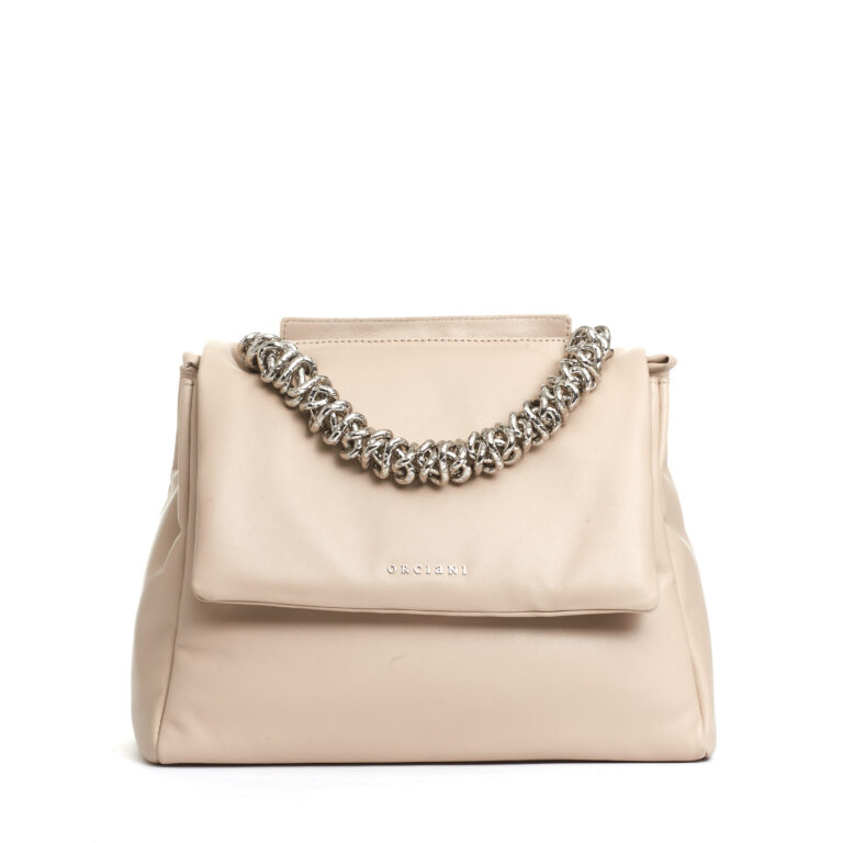 Sorelle Perego Sveva M Nappa Bold Avorio Manico Catena