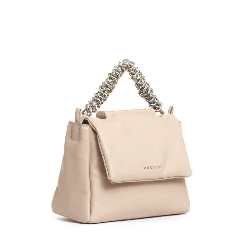 Sorelle Perego Sveva S Nappa Bold Avorio Manico Catena