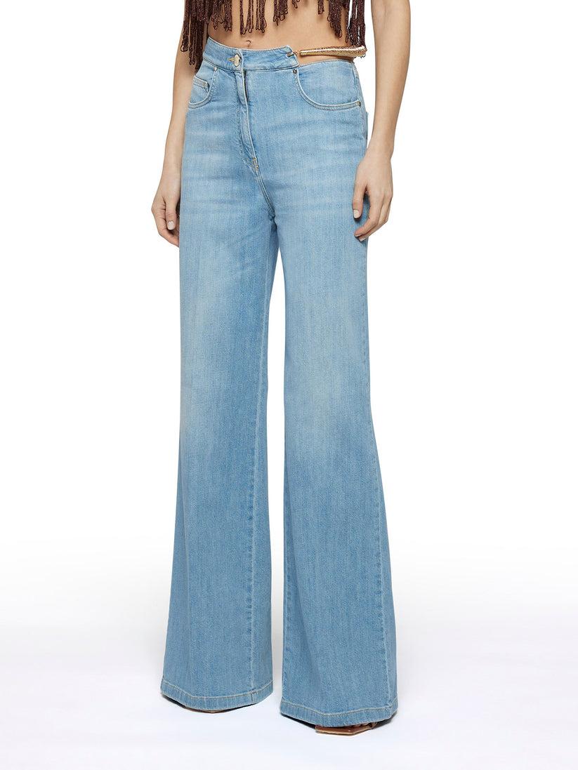 Space Simona Corsellini Denim Largo In Tela Comfort Meccanico