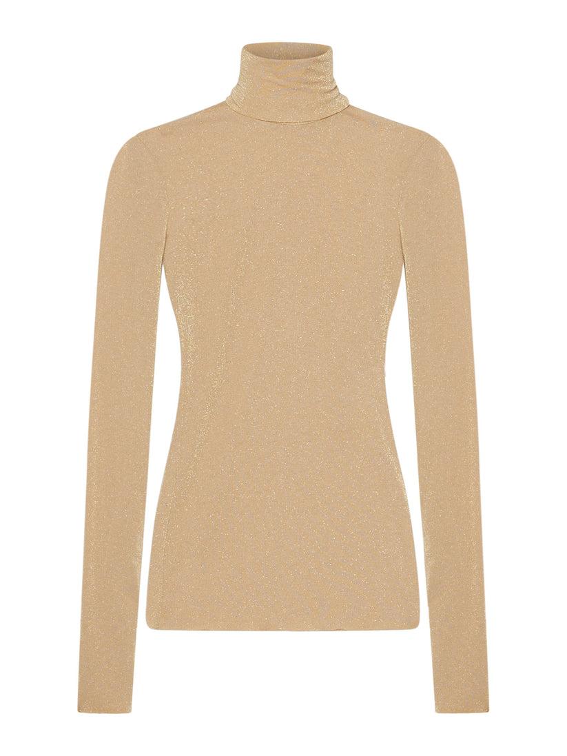 Space Simona Corsellini Dolcevita Maniche Lunghe In Tulle Lurex