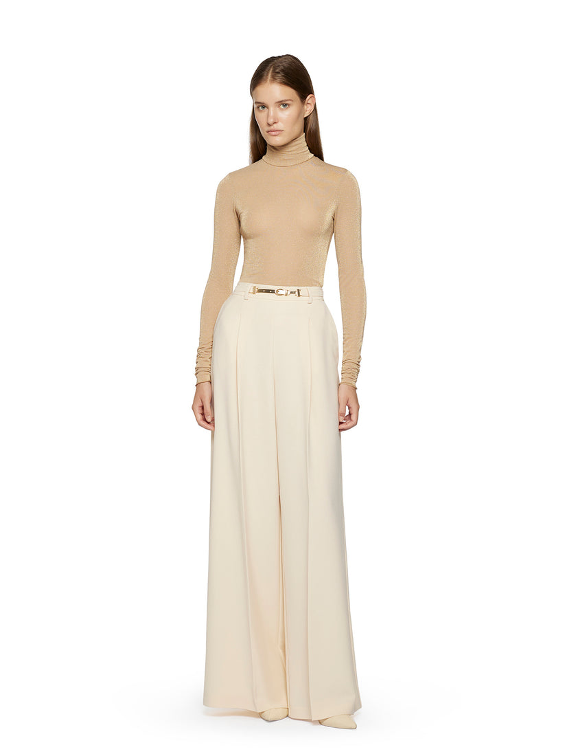 Space Simona Corsellini Dolcevita Maniche Lunghe In Tulle Lurex