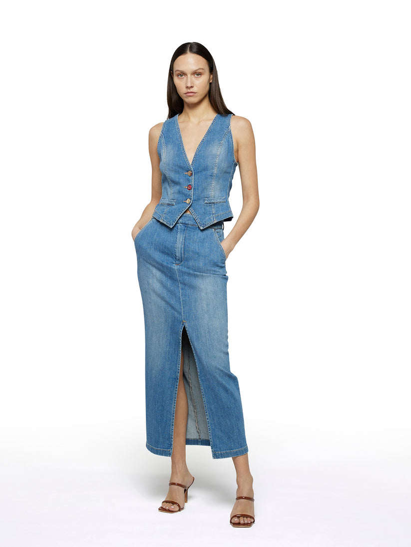 Space Simona Corsellini Gilet Ultrafitted In Tela Comfort Meccanico