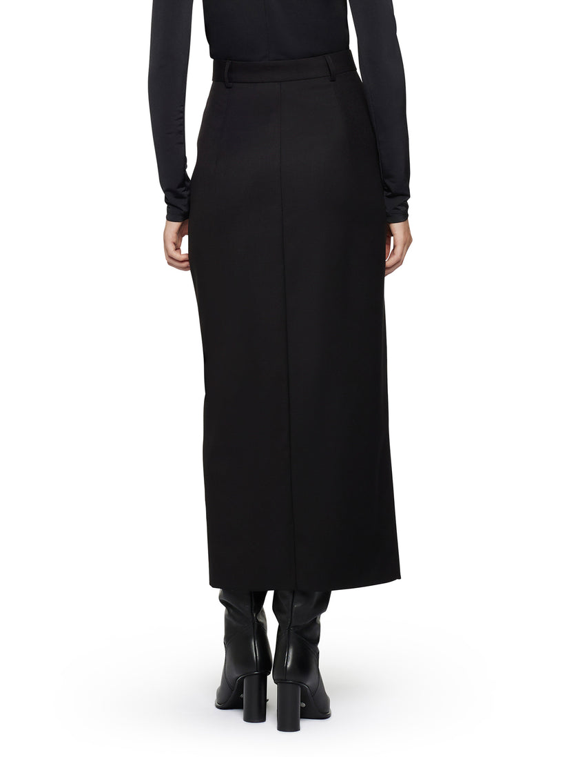 Space Simona Corsellini Gonna Dritta In Pettinato Comfort