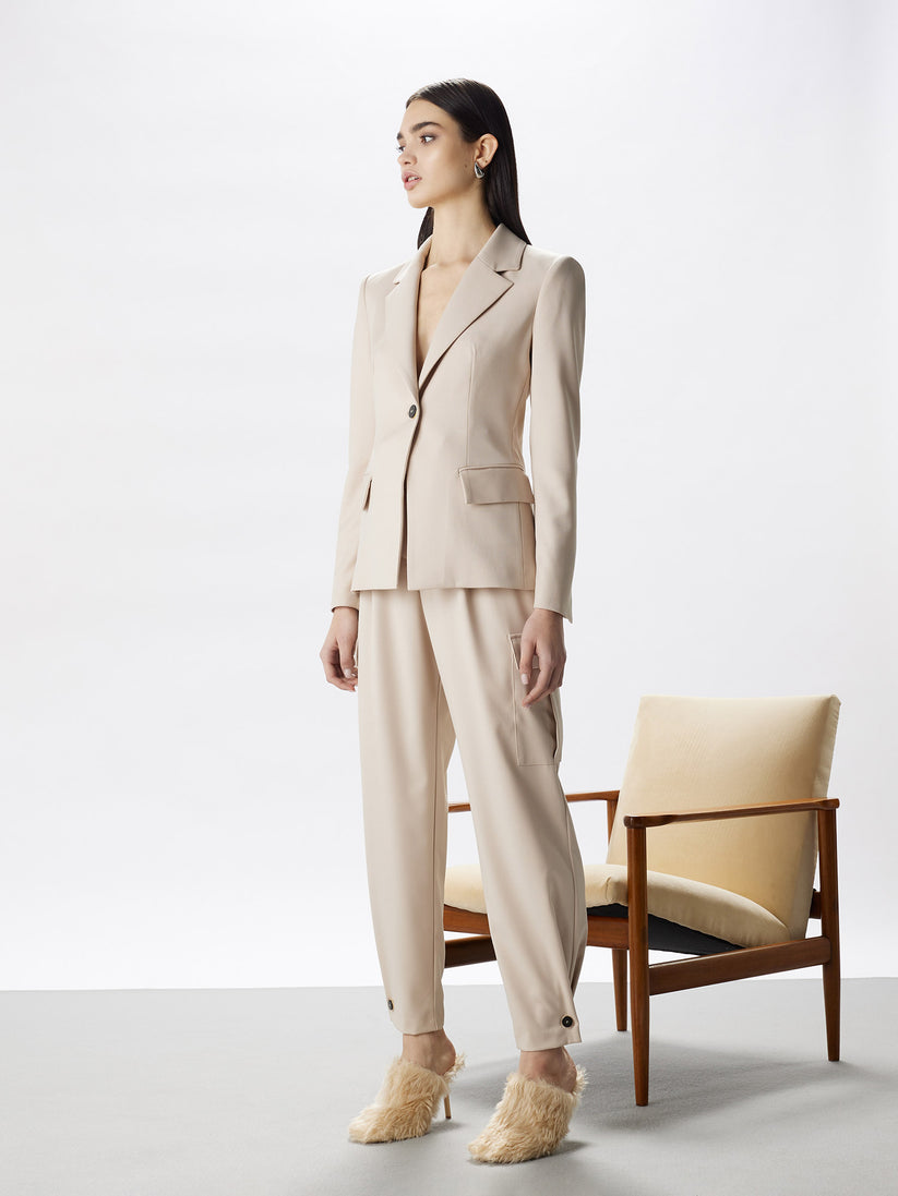 Space Simona Corsellini Pantalone Cargo Con Cintura