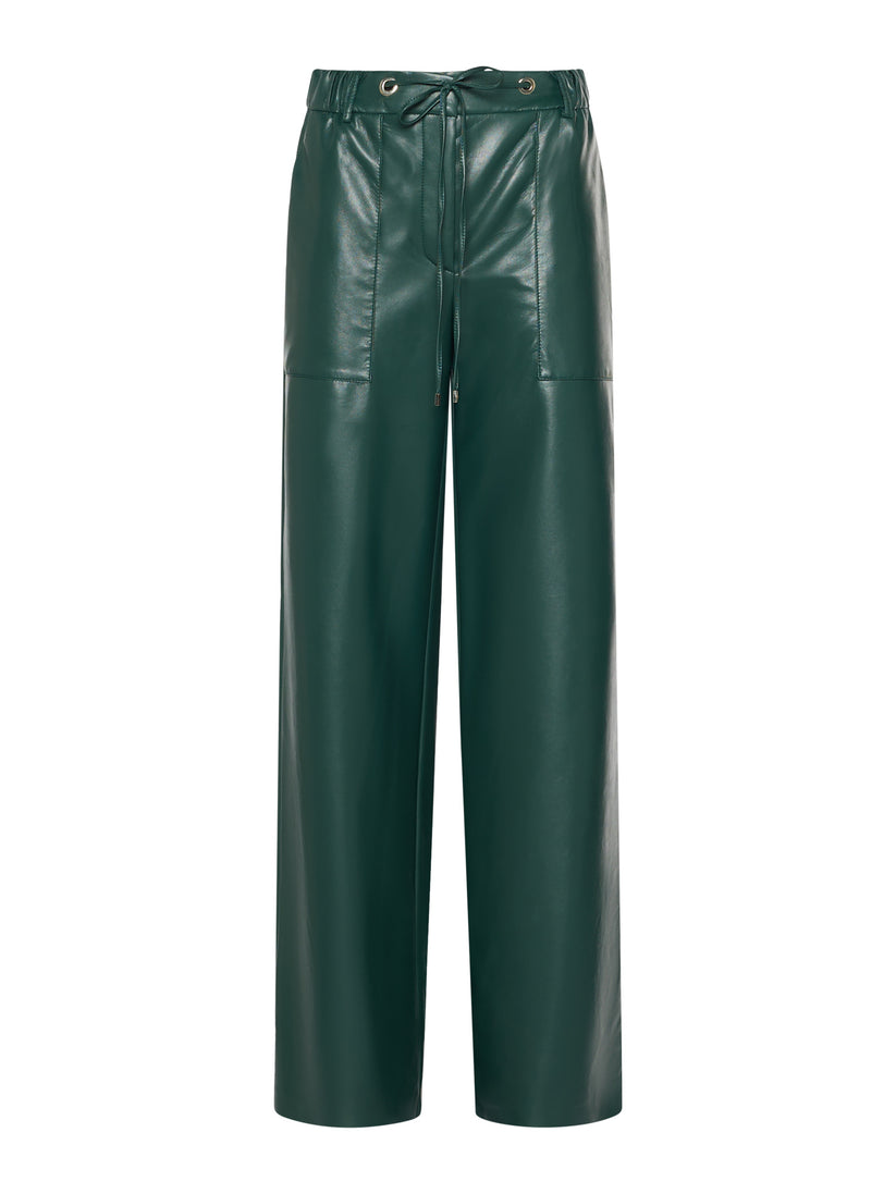 Space Simona Corsellini Pantalone largo in vegan leather Space Simona Corsellini Pantalone largo in vegan leather