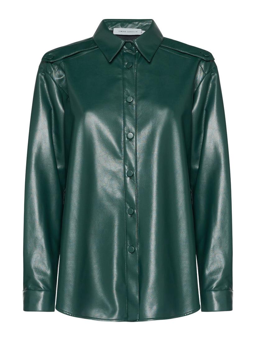 Space Simona Corsellini Camicia in vegan leather Space Simona Corsellini Camicia in vegan leather