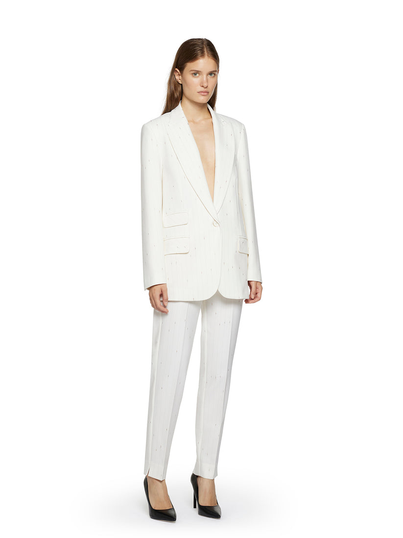 Space Simona Corsellini Giacca Monopetto Gessata